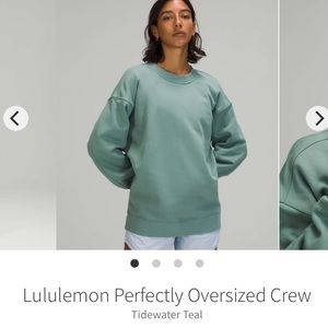 Lululemon Perfectly Oversized Crew
